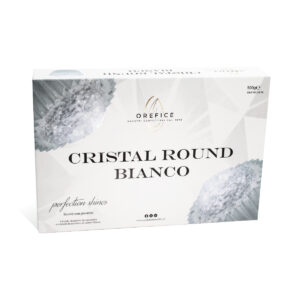 Cristal Round Bianco