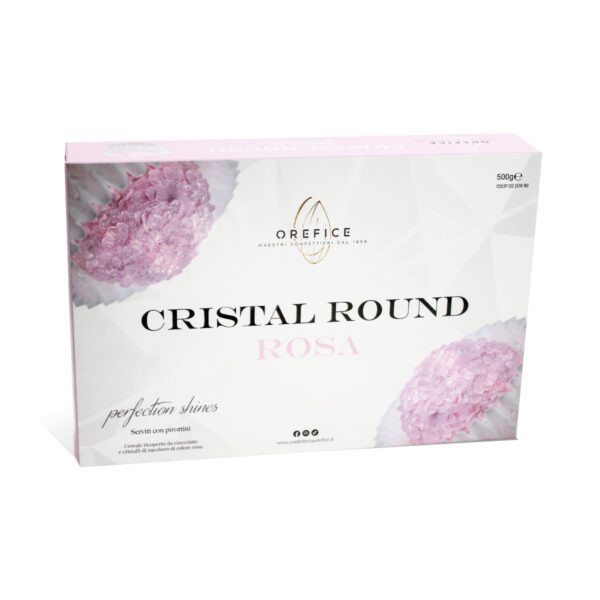 Cristal Round Rosa