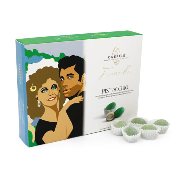 FIOCCHI-PISTACCHIO Cioccomandorla Fiocchi Pistacchio