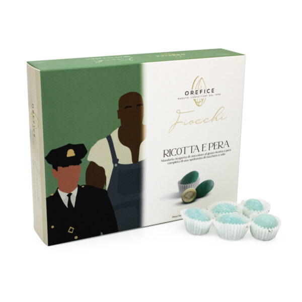 Cioccomandorla Fiocchi Ricotta e Pera